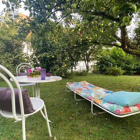 Apartment In Historischer Mit Gartennutzung